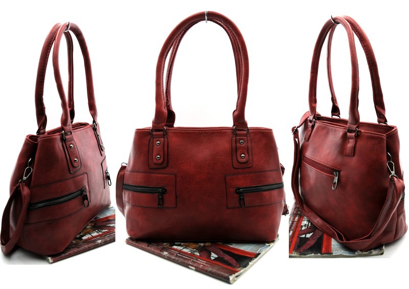 Torebka damska 3355 bordo