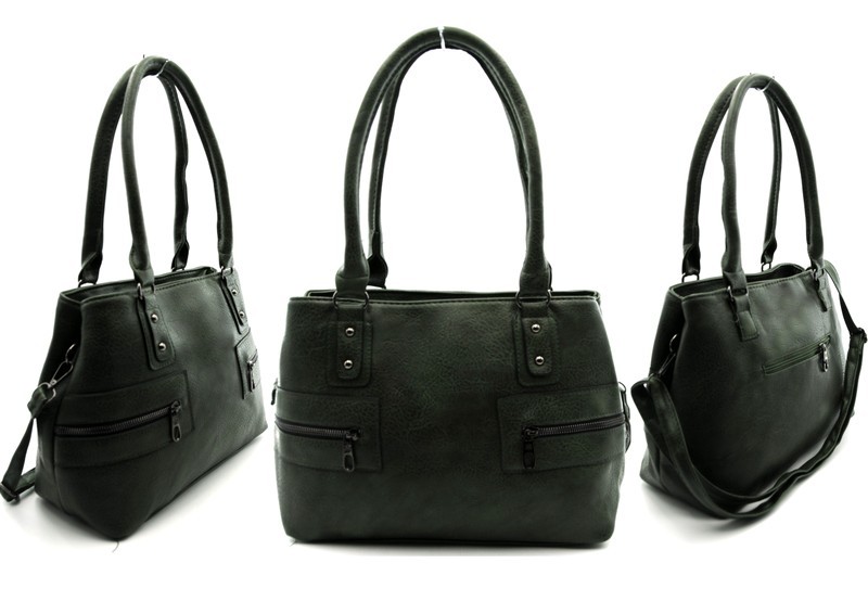 Torebka damska 3355 butelkowa zieleń