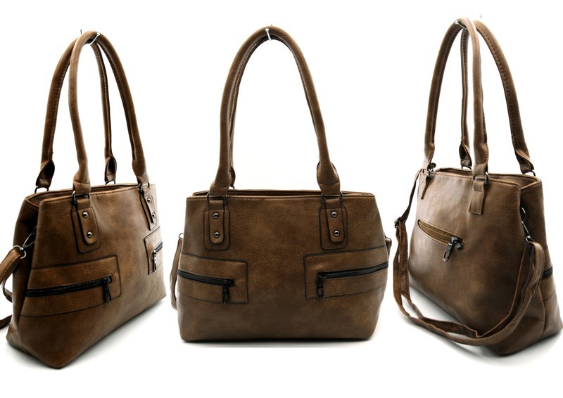 Torebka damska 3355 ciemny beż