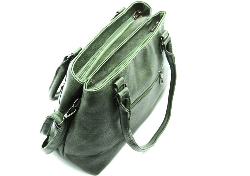 Torebka damska 3171 kuferek z kieszeniami