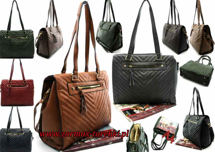 stylowa pikowana torebka 117