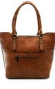 Torebka damska 3395 shopper ruda